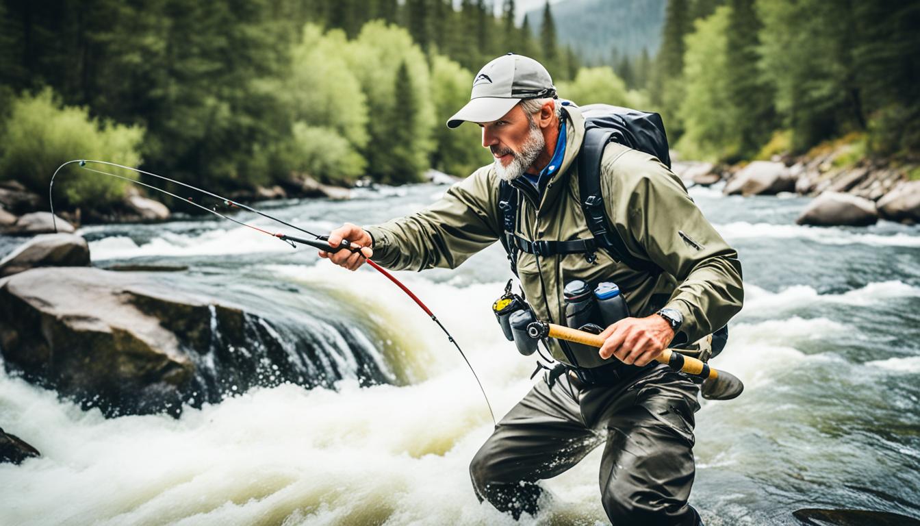Tactical nymphing tactics in fast water