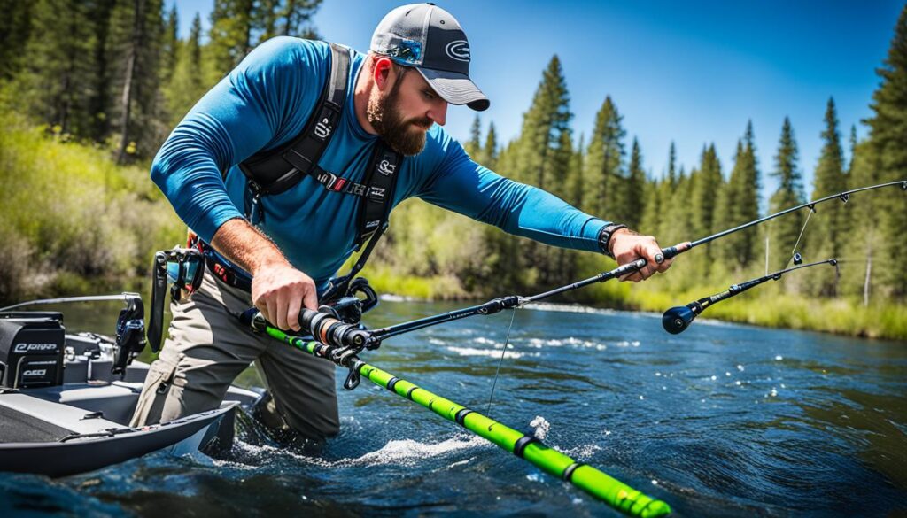 Lighter two-handed rods